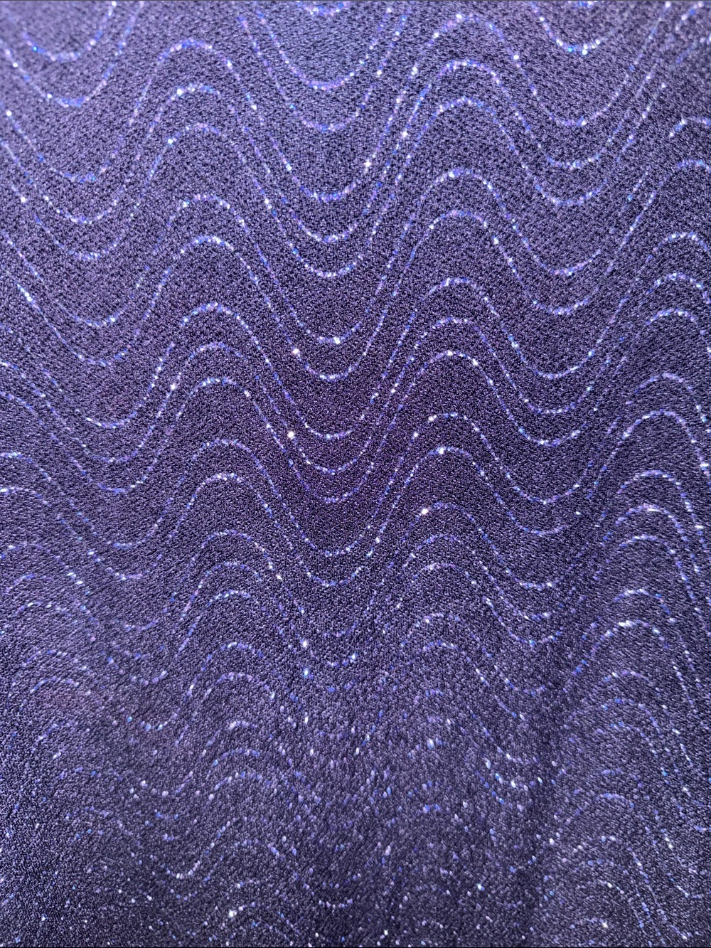 VTG 90’s Y2K Byer Too! Navy Blue Sparkling One-Shoulder Formal Prom Dress Medium - Picture 5 of 12